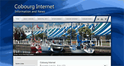 Desktop Screenshot of cobourginternet.ca
