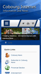 Mobile Screenshot of cobourginternet.ca