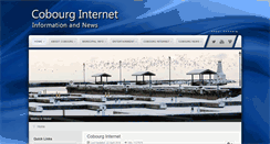 Desktop Screenshot of cobourginternet.com