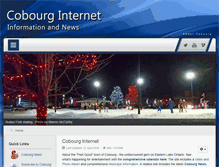 Tablet Screenshot of cobourginternet.com